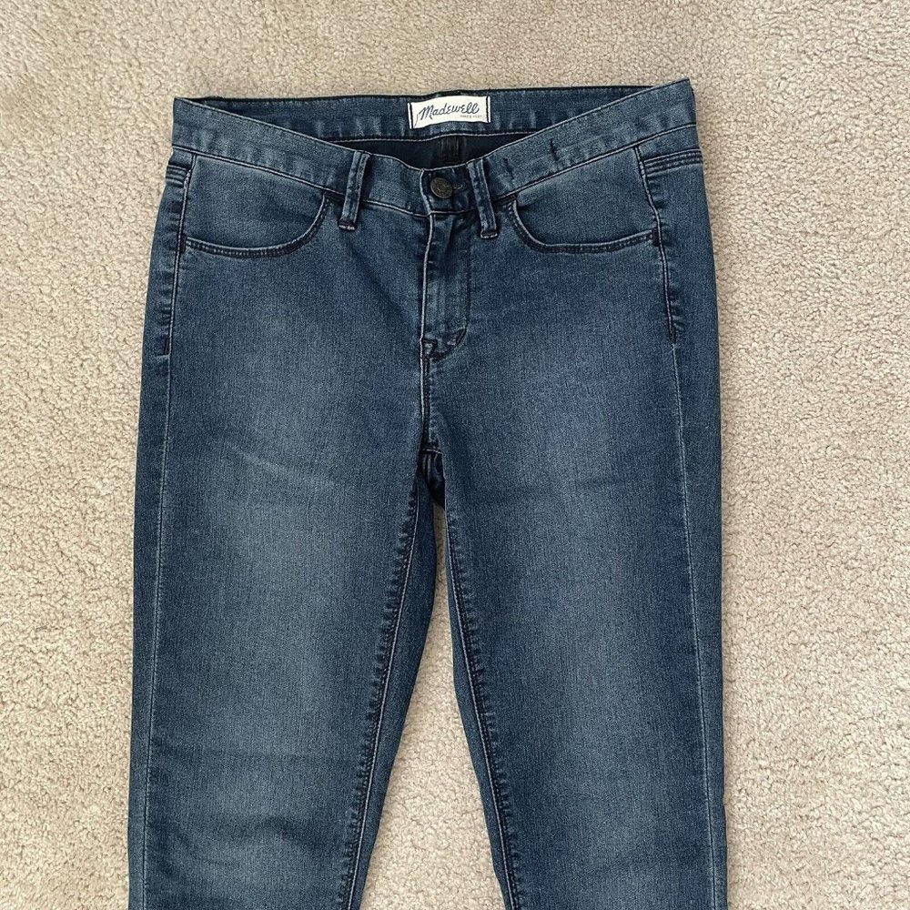 Madewell Jeggings Skinny Jeans Womens 26 Denim Leggings Medium Wash Pants Blue - Picture 2 of 12